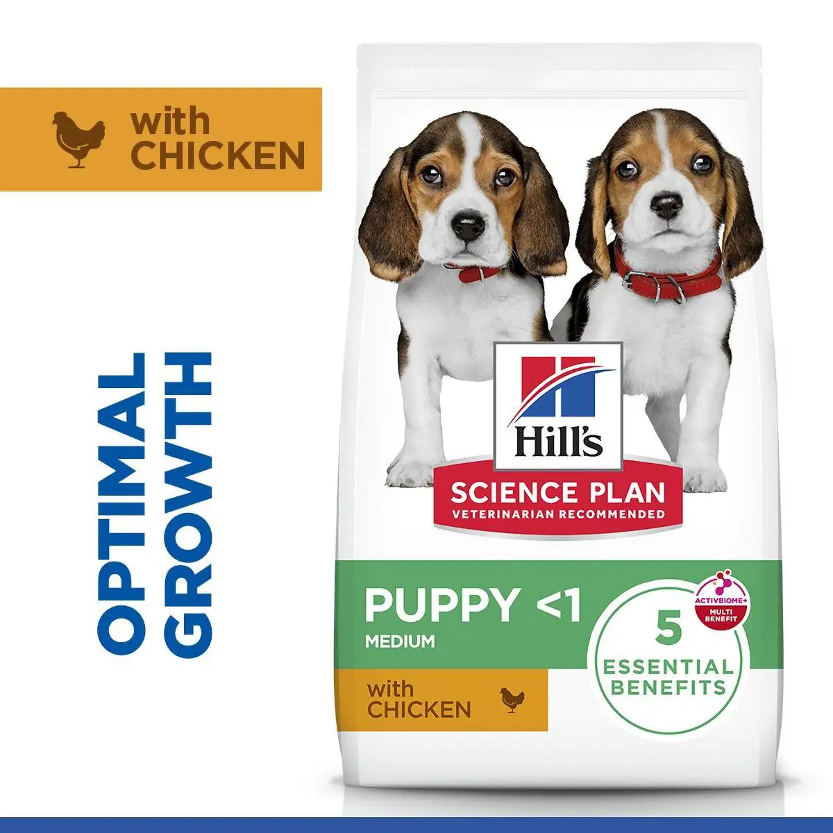 Hrana Uscata Catei Hill's Science Plan Puppy Medium cu Pui - imagine 3