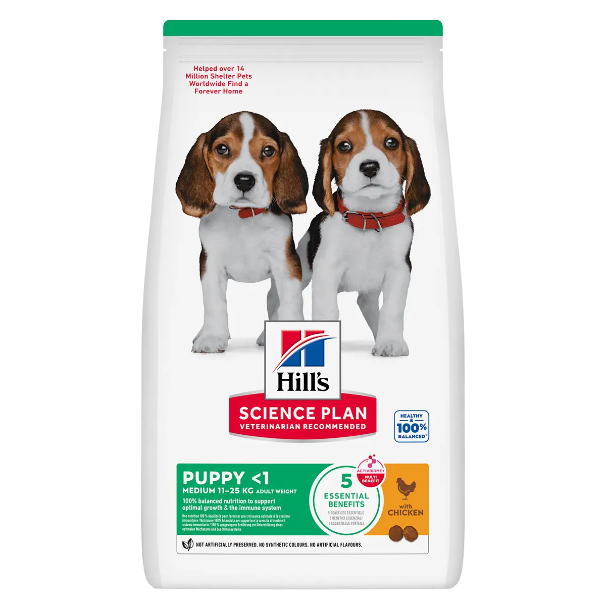 Hrana Uscata Catei Hill's Science Plan Puppy Medium cu Pui
