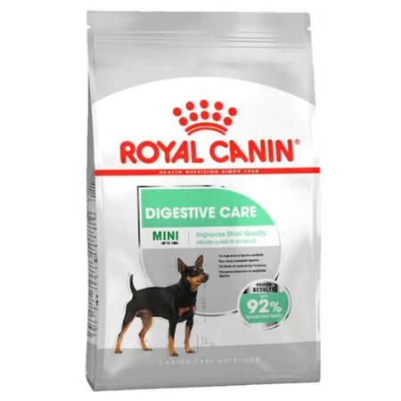 Hrană uscată Royal Canin Mini Digestive Care pentru câini de talie mică cu digestie sensibilă, sac de 1 kg.