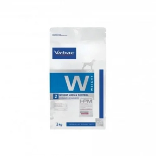 Hrană dietetică veterinară Virbac Veterinary HPM Weight Loss & Control pentru câini, menținerea greutății optime, sac de 3 kg.