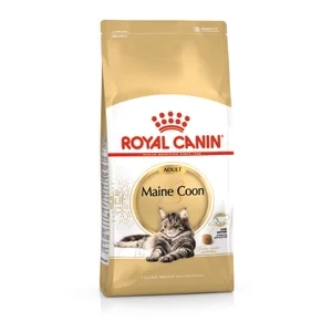 Sac de 4 kg de hrană uscată pentru pisici adulte Maine Coon Royal Canin Maine Coon Adult.