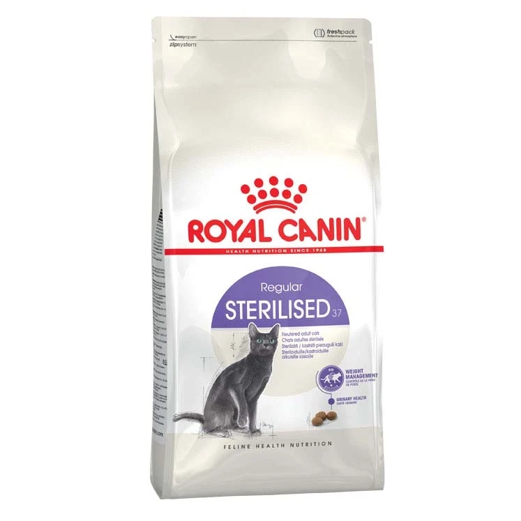 Sac de hrană uscată pentru pisici sterilizate Royal Canin FHN Sterilised 37.