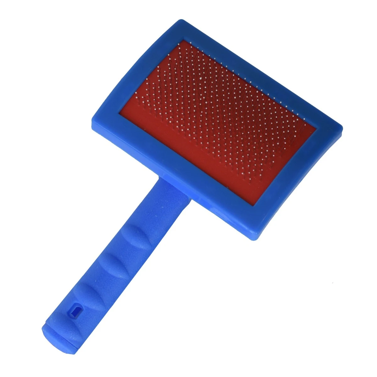 Perie simplă 4-Dog mărime 19.5 x 11.5 cm pentru îngrijirea blănii la câini și pisici.