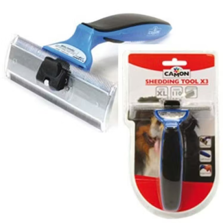 Trimmer profesional pentru blană cu lamă dublă, format XL, pentru câini și pisici.